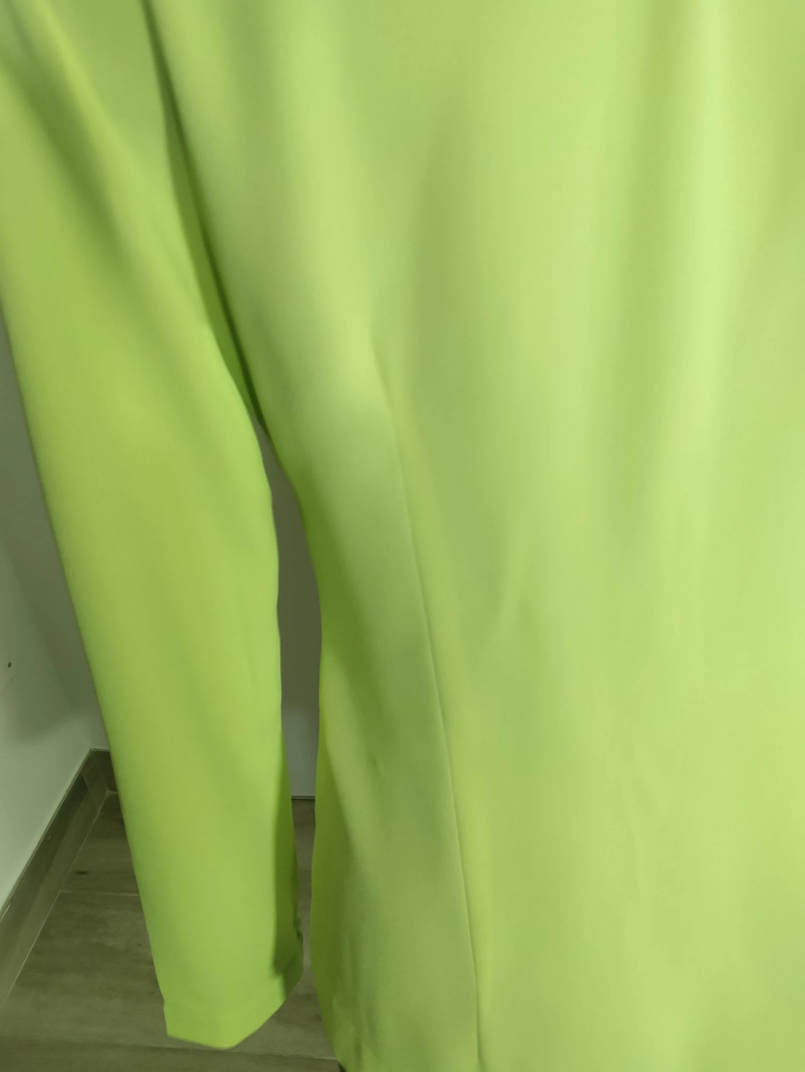 Camisa vintage Zara Classic Elements verde-limão | Eu 40 | Feita na Espanha | Y2K – photo 8